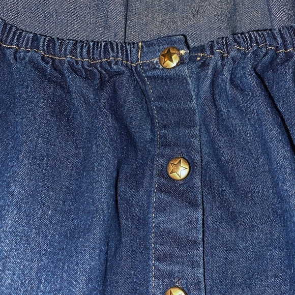 Denim Baby Tee Top - Picture 4 of 4